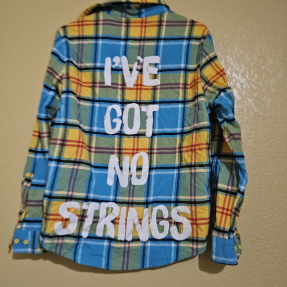 Cakeworthy Pinocchio Flannel Adult Small Mens Womens Disney I've Got No Strings - Picture 9 of 11